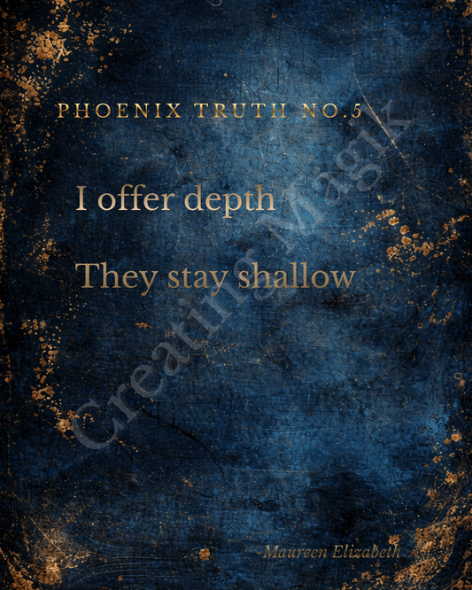 Phoenix Truth Collection (Set of 3) – Nos. 4, 5 & 6 | Motivational Wall Art Printable Bundle (8x10 Digital Download)